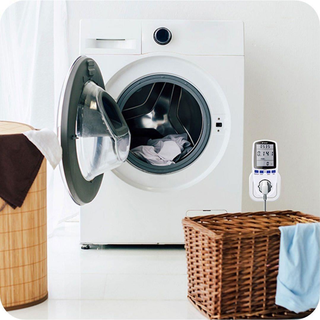 Priza digitala tip contor 230V , 16A, 3680W, afisaj W/kWh/V/A/Hz